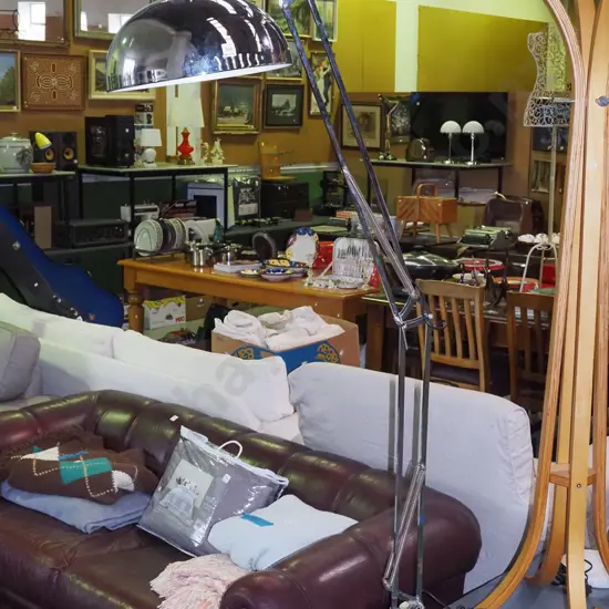 large anglepoise standard lamp