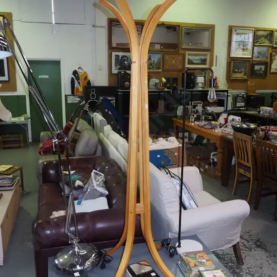 plywood hat and coat stand