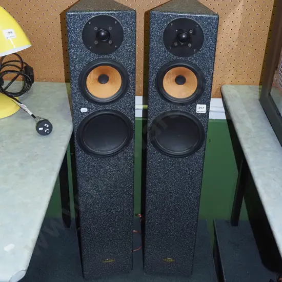 pair of Arvus free standing floor speakers