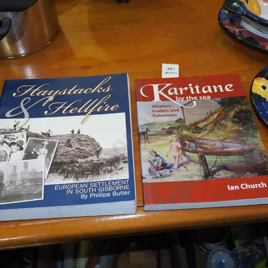 history books; Gisborne, Karitane