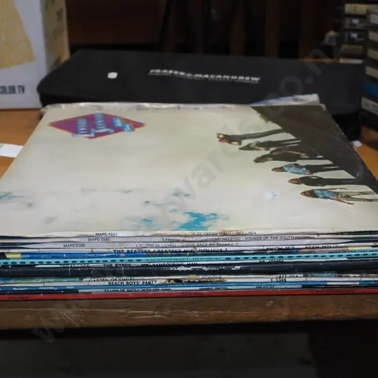 LPs; Lynyard Skynard, The Kids From Fame, Beatles etc