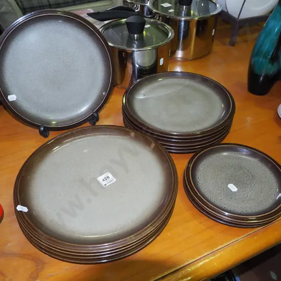 Temuka Pottery plates