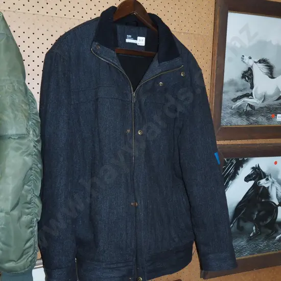 black cotton size L gents jacket