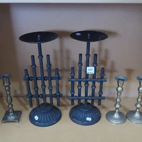 various candlesticks Tallest H-310