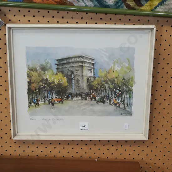 framed print - Arc de Triomphe