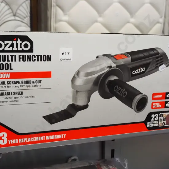 as new boxed corded Ozito multi fucnation tool
