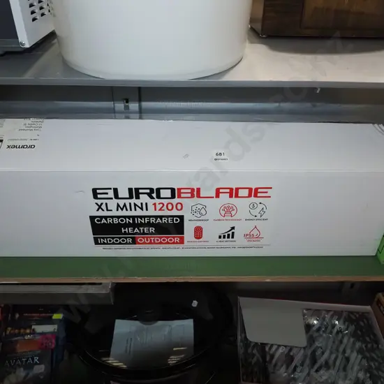 boxed as new carbon infrared, indoor outdoor heater