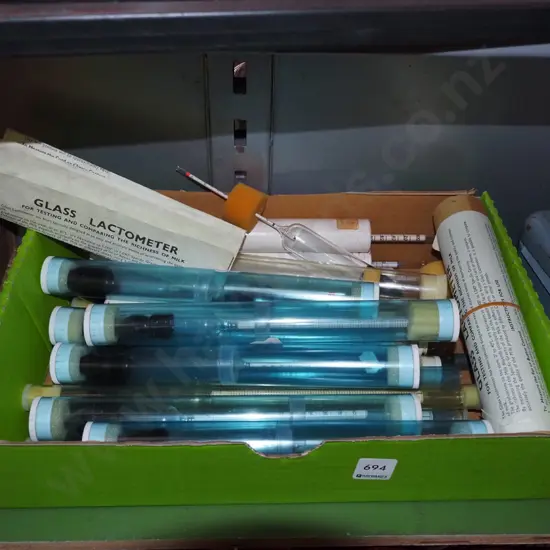 box; lacto meters