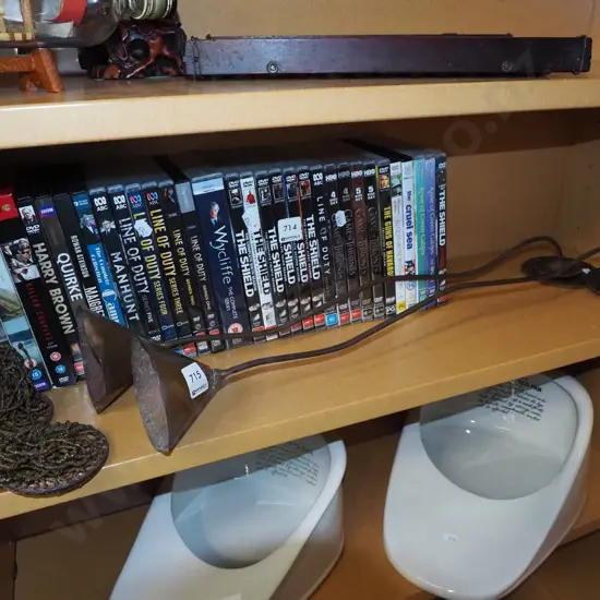 2x wall mounted copper tea light candle holders L-680