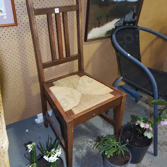 seagrass dining chair