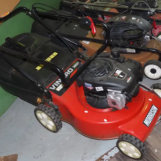 Morrison lawn motor with Briggs & Stratton 4 stroke engine