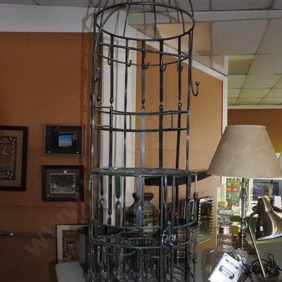 wrought metal outdoor bar H1200