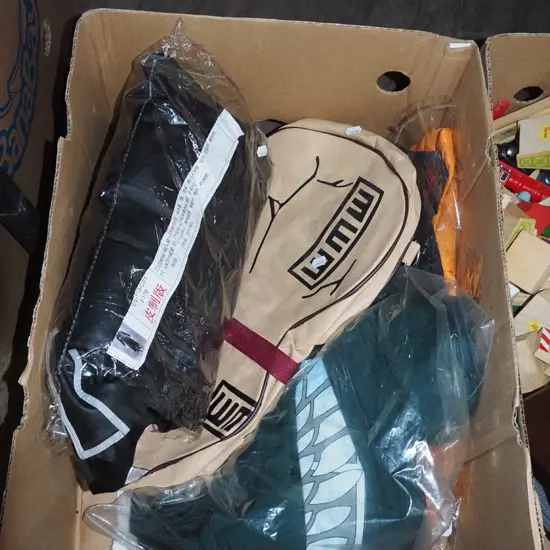 box; various costumes