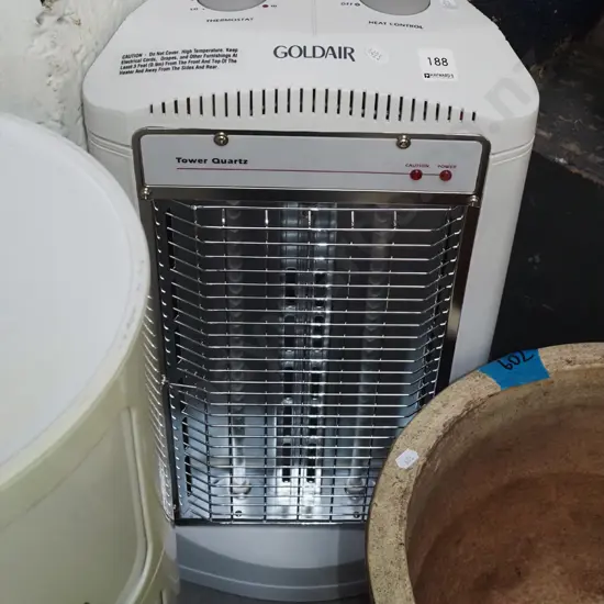 Goldair Tower Quartz heater