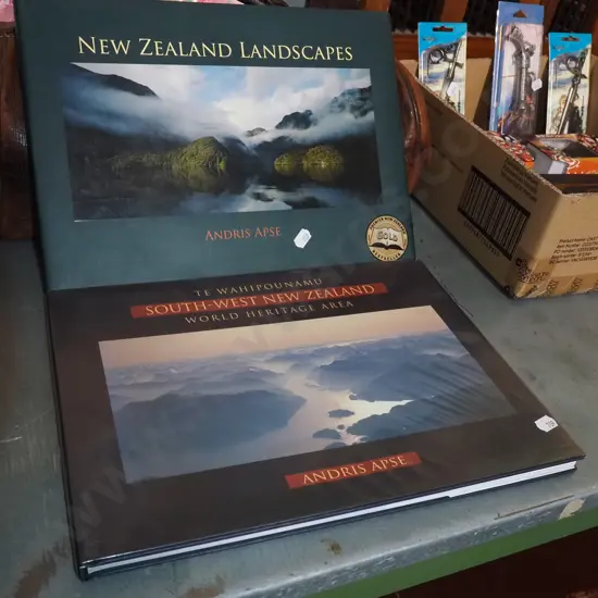 2x NZ photography books
