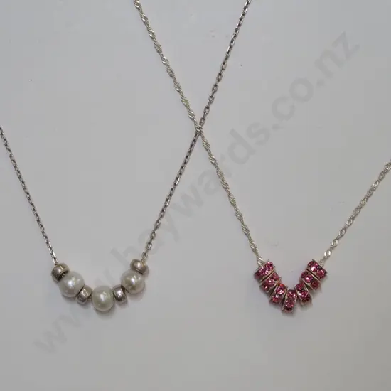 2x necklaces