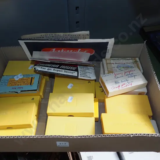 box of 35mm film slides