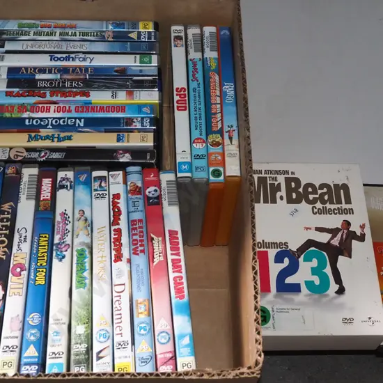 box; DVDs