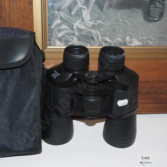 pair of 10x50 binoculars