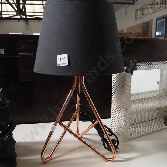 modern copper based lamp H420