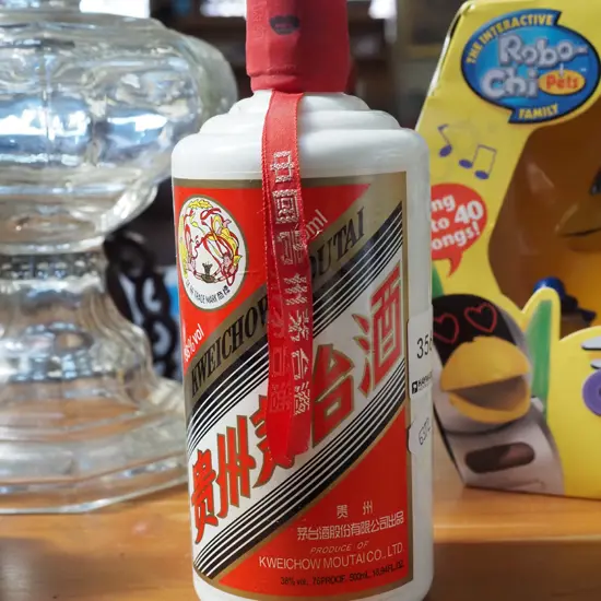 bottle of Chinese wine