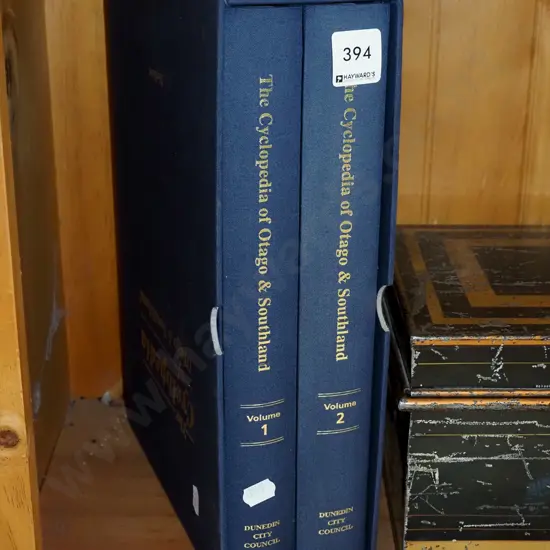 slip cased editions of Cyclopedia of Otago and Southland