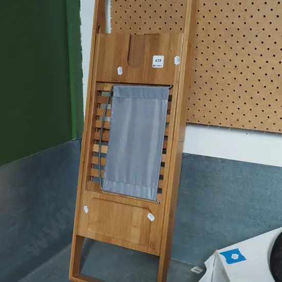 bamboo across bath shelf