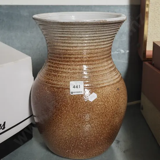 studio pottery vase H290