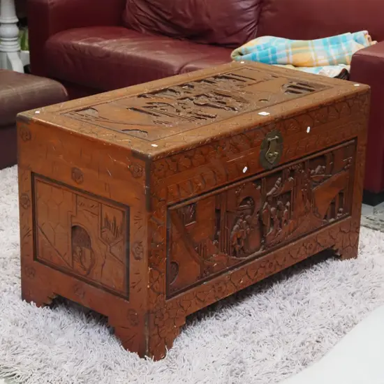 camphorwood blanket box H620 W1030 D530