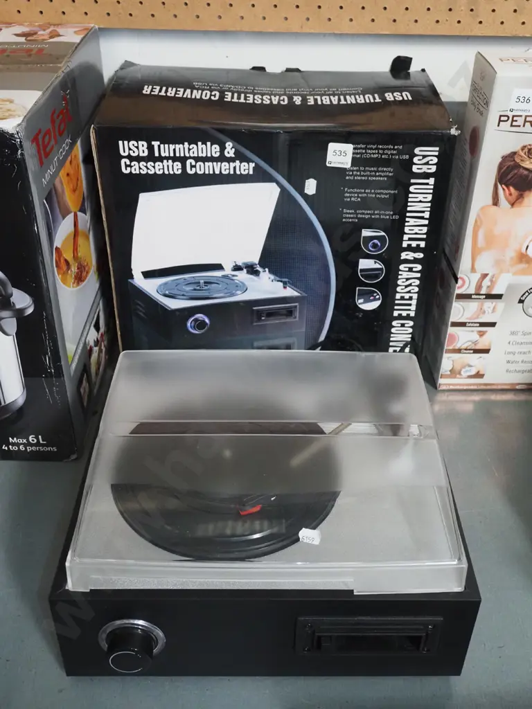 USB turntable and cassette  converter Image 1++