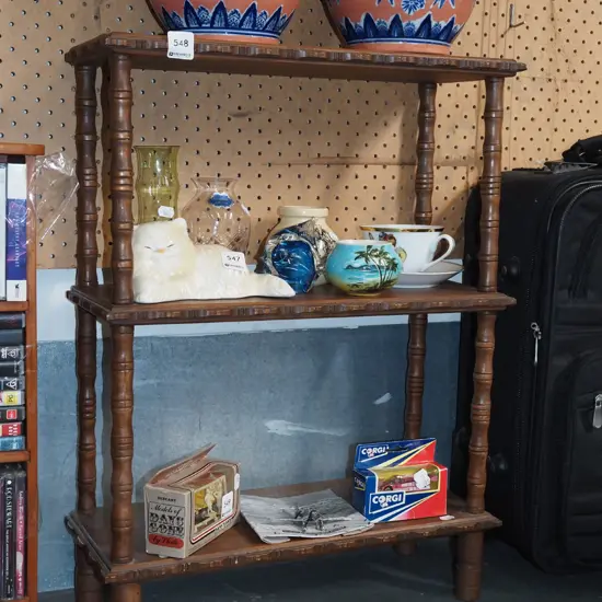 small wooden what not H610