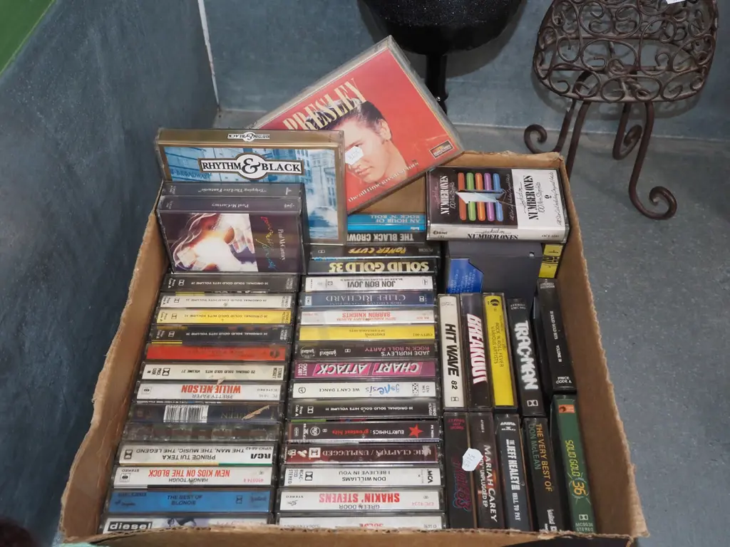 box; 1980s and other tape cassettes Image 1++