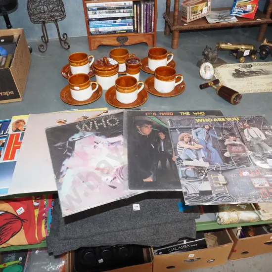 various Who LPs, 2x compilations  LPs