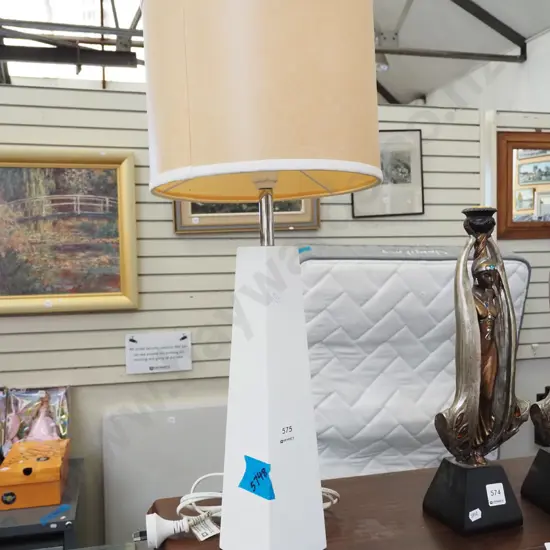 wood based table lamp H620