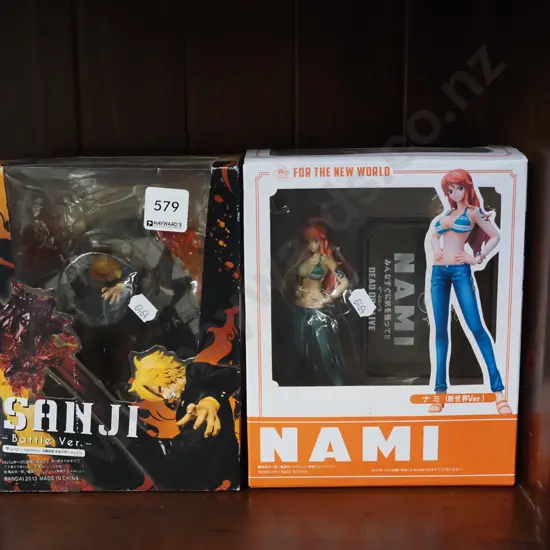 2x boxed Japanese fantasy figures