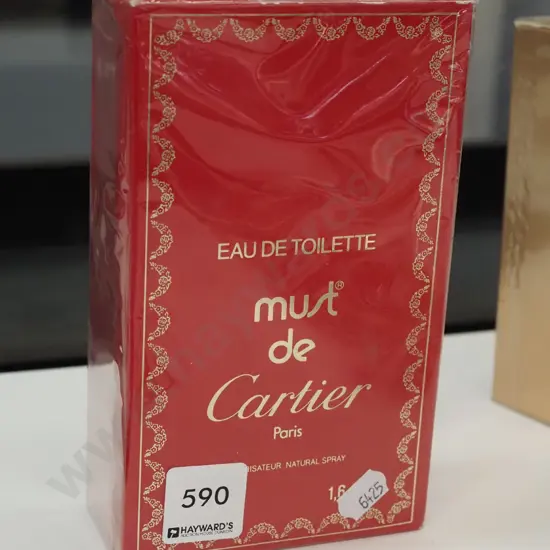 as new must de Cartier eau de toilette 50ml