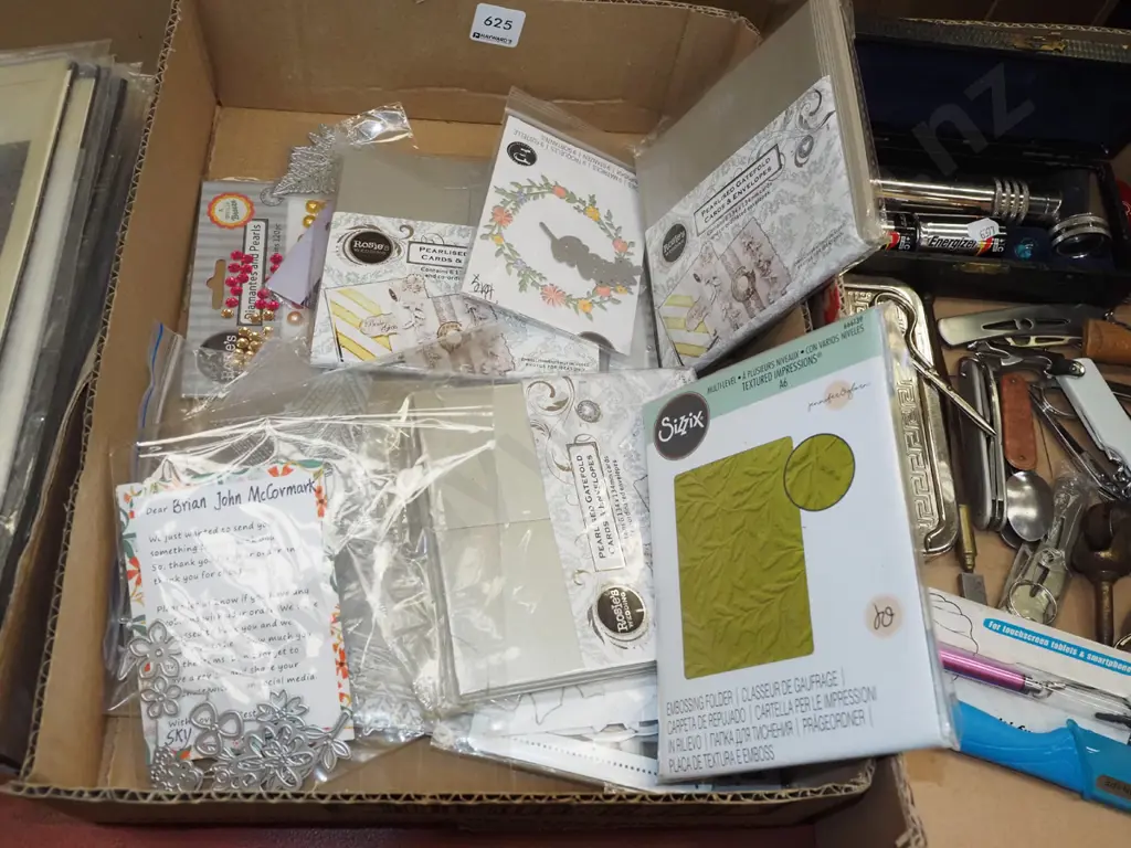 box; crafters dies, envelopes etc Image 1++