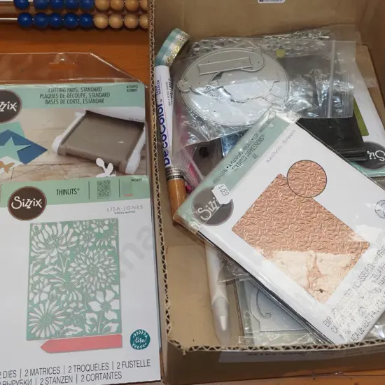 box; crafter supplies