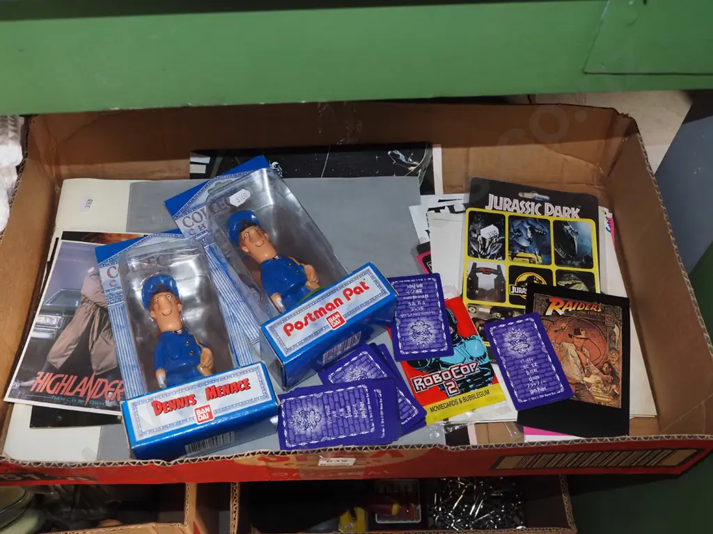 Postman Pat figurines, collector cards etc Image 1++