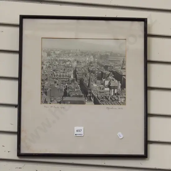 framed photo print - London