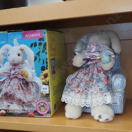 boxed as new electronic Easter Bunny