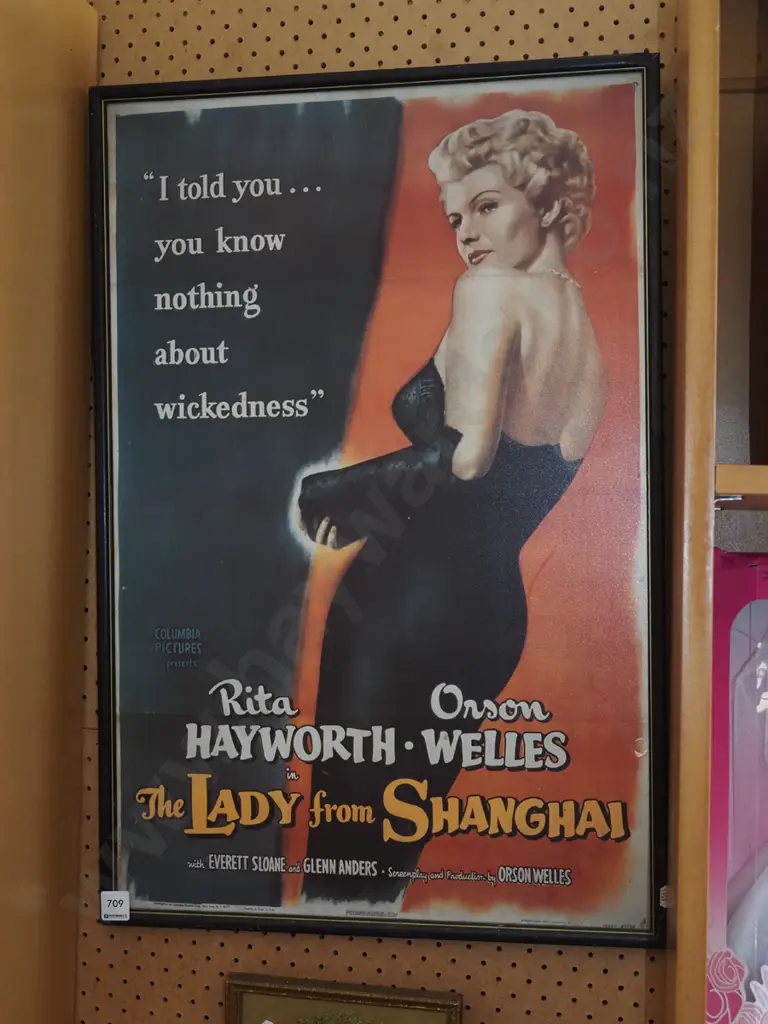 reproducion The Lady From Shanghai poster print Image 1++