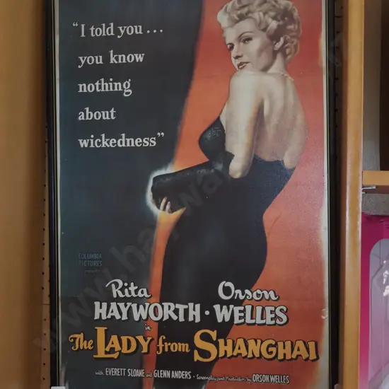 reproducion The Lady From Shanghai poster print