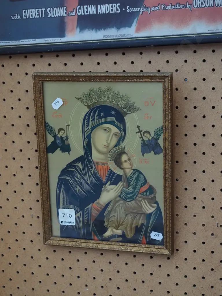 framed religious print Image 1++