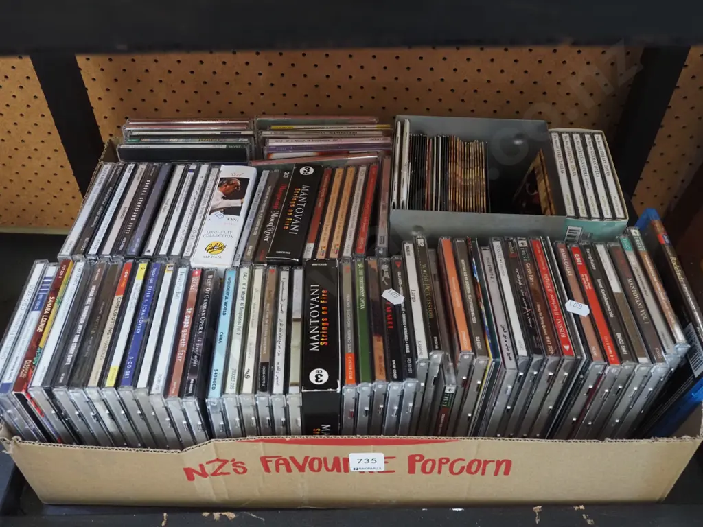 box of CDs Image 1++