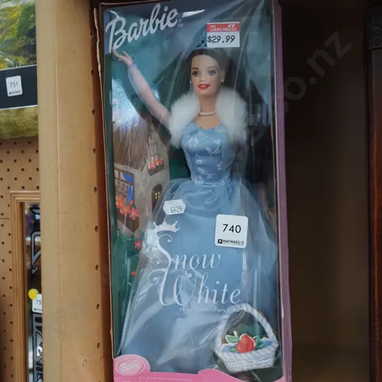 boxed as new Barbie Snow White