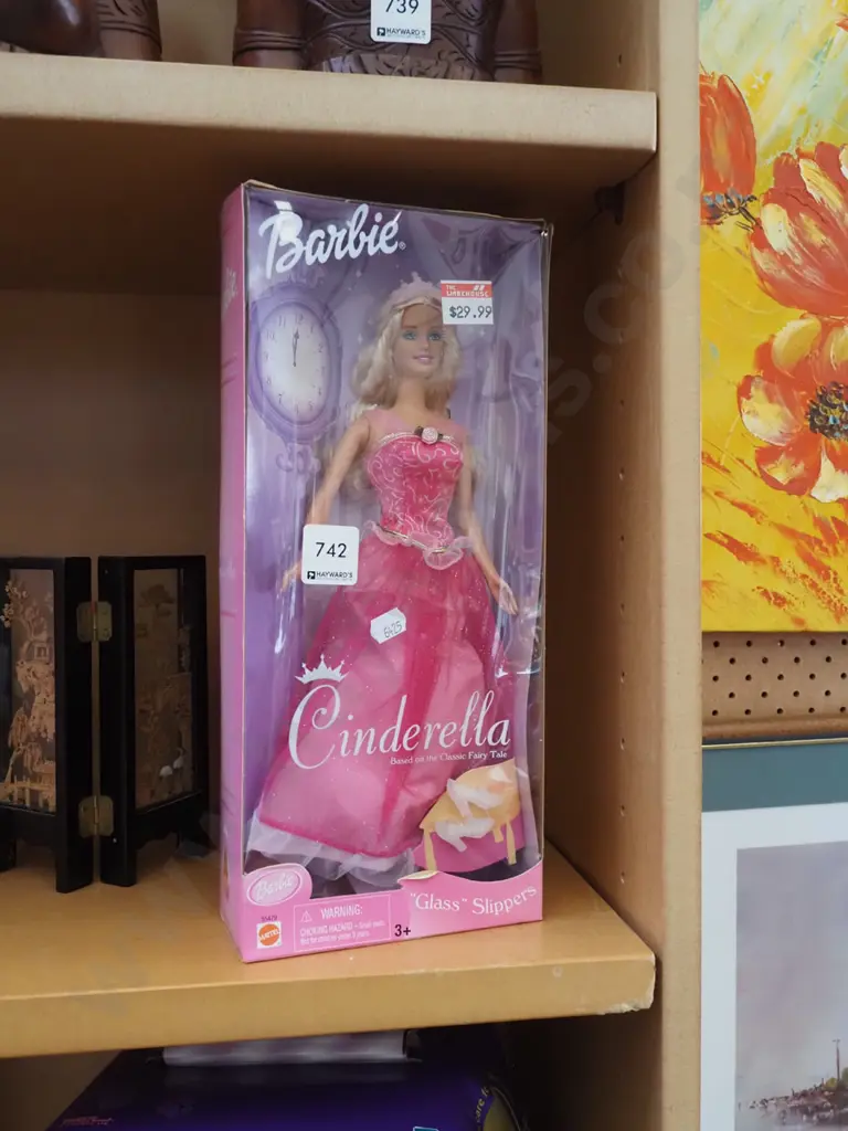 boxed as new Barbie Cinderella Image 1++