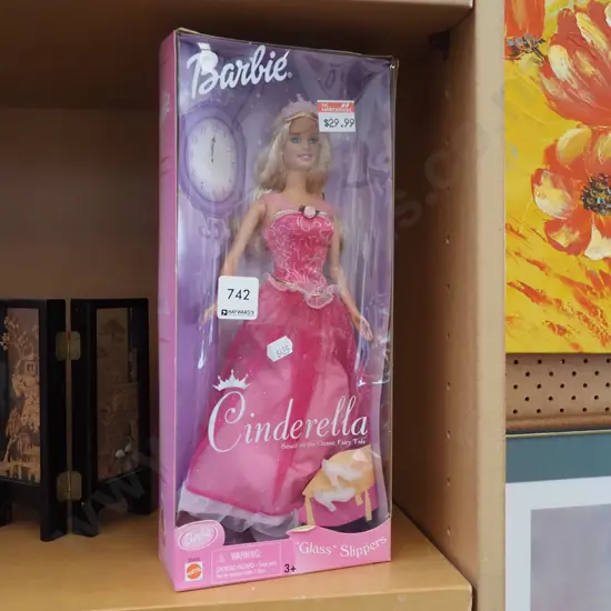 boxed as new Barbie Cinderella
