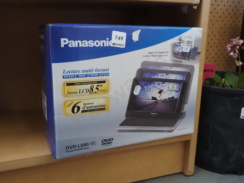 Panasonic portable DVD player as new  Image 1++