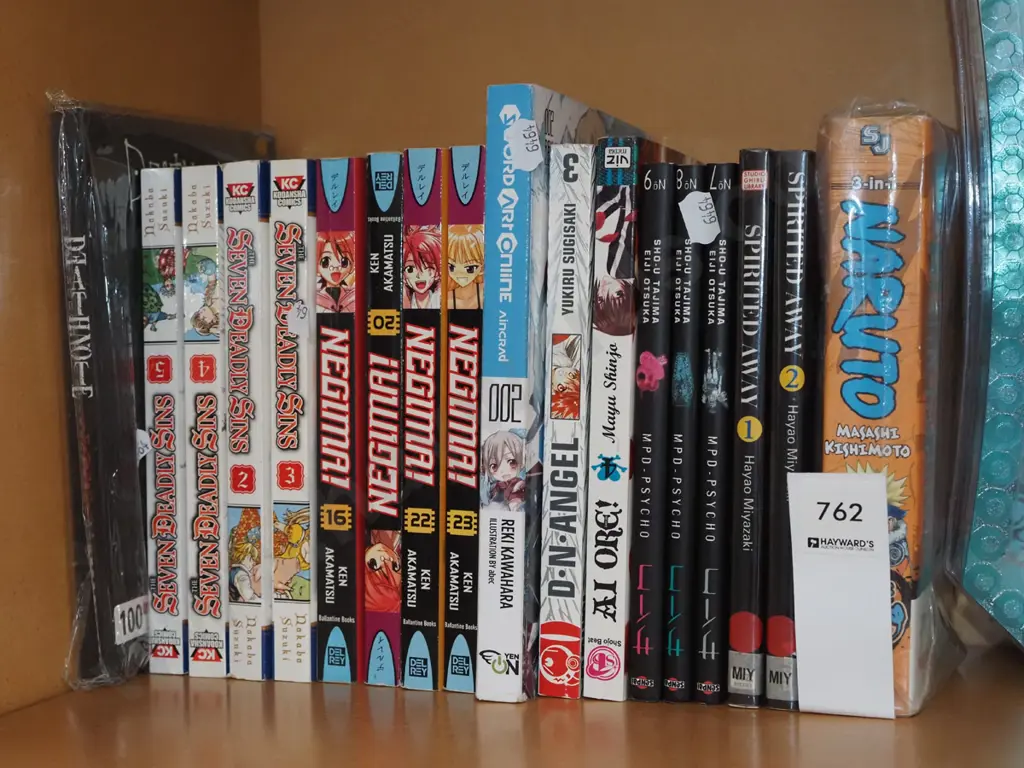 assorted Japanese graphic novels Image 1++